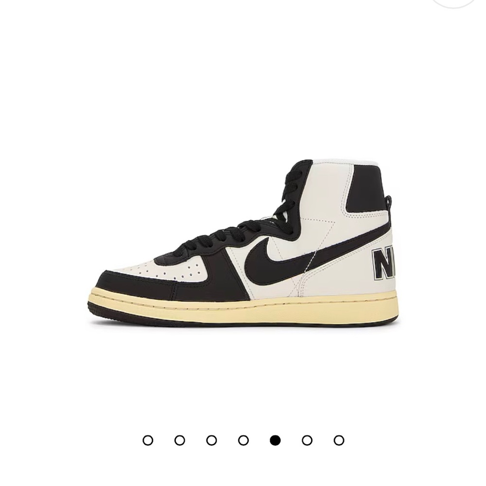 Nike Terminator High Prm Sneakers in Phantom, Black, Pale Vanilla, & Sail - Picture 5 of 8